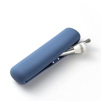 Porte-pinceaux de maquillage de voyage de conception OEM boîte de maquillage portable en silicone anti-chute sacs à cosmétiques