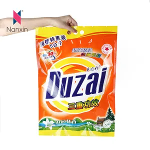 Özel baskı 1L 2L 5L sıvı çamaşır deterjanı plastik ambalaj çanta deterjan tozu ambalaj kılıfı