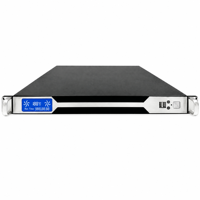 Boîtier de serveur industriel 1U personnalisé pour montage en rack, avec écran LCD, en tôle d'aluminium, fabrication OEM