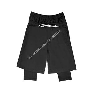 Vente en gros de pantalons courts décontractés avec poches logo personnalisé short de bain de plage halal grande taille pour hommes du Bangladesh - Product Image 1