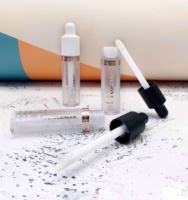 Pinceau applicateur spécial Essence Huile Tube à lèvres Bouchon de tube compte-gouttes en plastique Bouteille PETG 5ml