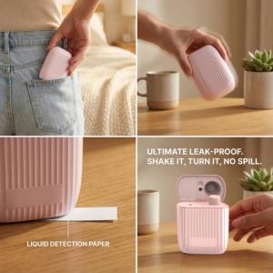 Difusor de Aroma Portátil <span class=keywords><strong>Scott</strong></span> con Sensor de Humedad, Control Automático, Batería Recargable Integrada, Vaporizador de Aceites Esenciales - Product Image 3