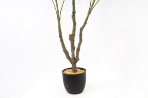 Árbol <span class=keywords><strong>de</strong></span> <span class=keywords><strong>la</strong></span> Fortuna Artificial <span class=keywords><strong>de</strong></span> Plástico <span class=keywords><strong>de</strong></span> 117 cm con 21 Hojas, Bonsái Artificial Ecológico para Uso en Interiores/Exteriores, Vida Útil <span class=keywords><strong>de</strong></span> 10 Años - Product Image 3