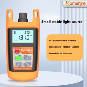 Fabrikadan doğrudan Fiber optik kablo hattı testi için çift dalga boyu el lazer ışık kaynağı kararlı tek mod - Product Image 2