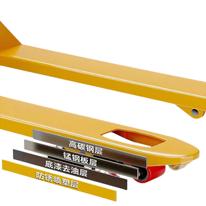 2T Transpallet Bomba hidráulica Tambor de aceite Manual Transpaleta manual - Product Image 2