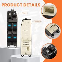 Interrupteur de vitre 84820-12480, 4 vitesses, côté conducteur, pour Camry 2002-2006, RAV4 2001-2005, Sienna 2004-2009, Prius, Tacoma 2003-2007