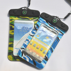 กระเป๋ากันน้ำพีวีซีพิมพ์ลายเต็มรูปแบบพร้อมสายคล้องสำหรับอุปกรณ์เสริมสำหรับอุปกรณ์เสริมสำหรับดำน้ำว่ายน้ำแฟชั่น - Product Image 6