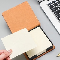 Organizador de Blocs de Notas de Cuero de 140 Hojas para Escritorio, Hogar, Oficina, Libros y Cuadernos