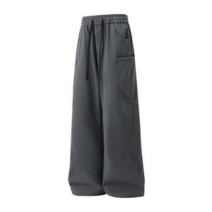 <span class=keywords><strong>Pantaloni</strong></span> Cargo da Uomo Nuovi Trendy Autunno Inverno, Larghi, Casual, <span class=keywords><strong>con</strong></span> Tasche Grandi, Ricamo Scimitar, Gamba Dritta - Product Image 3