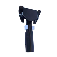 Clips de remplacement pour tête de balai à poussière en métal avec revêtement en poudre HX, clip pour manche de balai humide, adaptateur de fixation pour manche de balai pour le nettoyage domestique