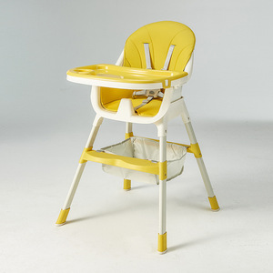 Silla Alta Multifuncional <span class=keywords><strong>para</strong></span> Bebé, Altura Ajustable, Plegable y Portátil, <span class=keywords><strong>de</strong></span> Plástico PP Libre <span class=keywords><strong>de</strong></span> BPA, <span class=keywords><strong>para</strong></span> Alimentación - Product Image 2