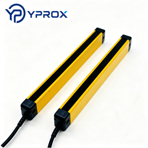Barriera fotoelettrica di sicurezza YPROX IP65 PNP a fascio passante Serie <span class=keywords><strong>YP</strong></span> <span class=keywords><strong>YP</strong></span>-2018NC DC12-24V Distanza di rilevamento 0,3-5m - Product Image 1