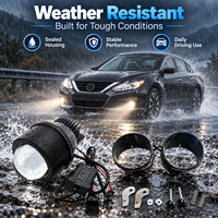 Éclairage automobile, projecteur de feux antibrouillard Bi LED de 3 pouces pour Nissan Altima 2007-2018, 12V 24V, mise à niveau de l'éclairage automobile, accessoires automobiles