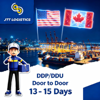 Transport maritime fiable DDP vers le Canada et les États-Unis, service porte-à-porte, expédition maritime rapide avec taxes incluses, logistique professionnelle