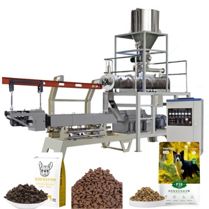 Kazajstán 500-1000kg Nueva línea de producción de alimentos para mascotas para perros y gatos con motor PLC y bomba como componentes principales - Product Image 1
