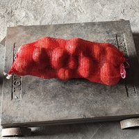 Sacs en filet pour fruits et légumes, logo personnalisé, sacs en maille PP recyclables en plastique pour l'emballage des oignons, des pommes de terre, des oranges, des citrons