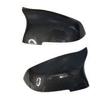 Cubiertas Decorativas para Espejos Retrovisores Laterales JDMotorsport88 con Aspecto de Fibra de Carbono en ABS para BMW Serie 5 F10 F18 2014-2017