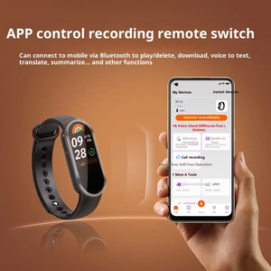 Nuevo Reloj Inteligente con Grabador de Voz Digital, Reducción de Ruido, Portátil, Metálico, para Conferencias y Reuniones - Product Image 2