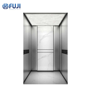 Modern Gearless Passenger <strong>Elevator</strong> Cabins and Doors with Stainless Steel <strong>Construction</strong> - Product Image 3