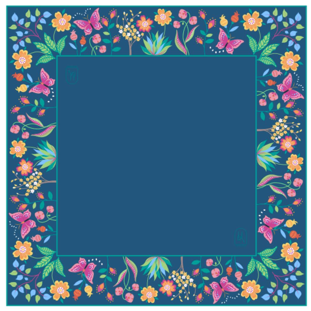Tissu imperméable bleu foncé