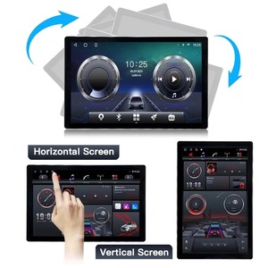 Pantalla Giratoria Universal de 13 Pulgadas, con Reproductor de DVD para Auto con Android Auto y CarPlay, Reproductor Multimedia Inalámbrico, Pantalla para Auto con BT y DSP - Product Image 5