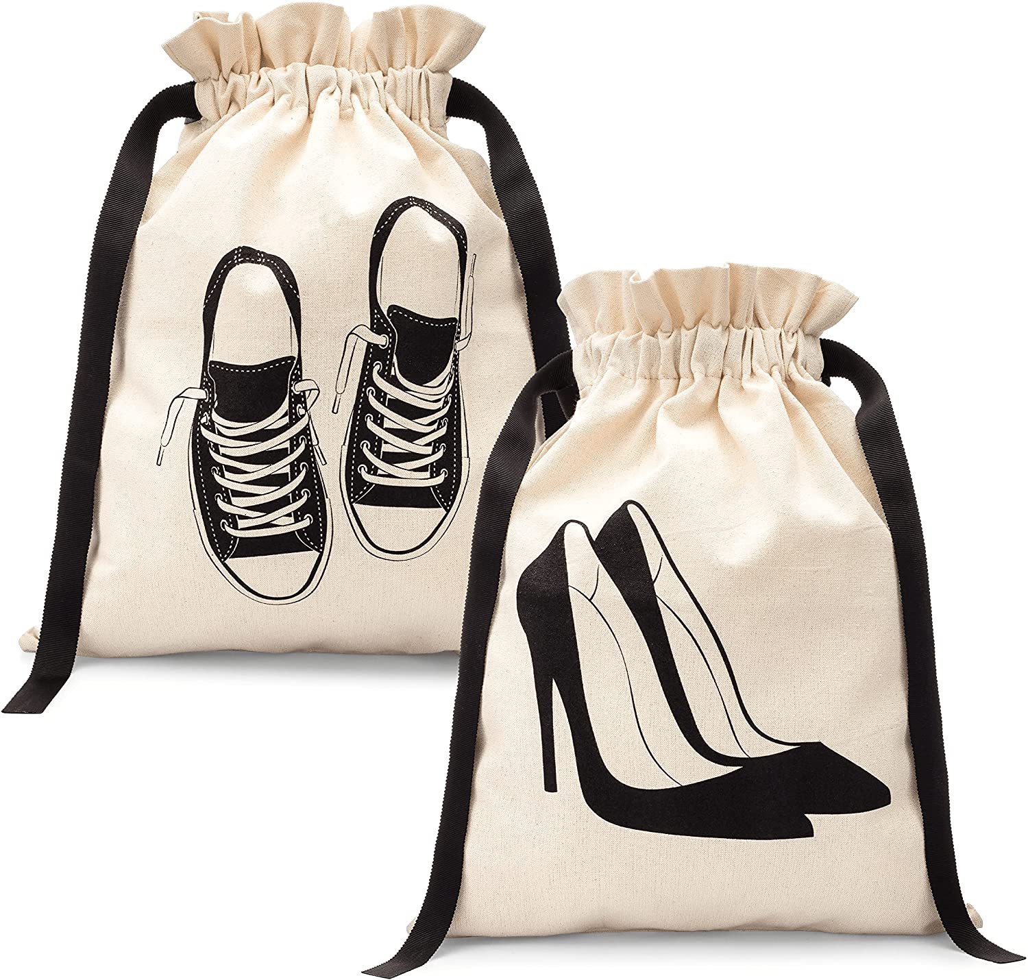 Cotton Shoe Storage Bags