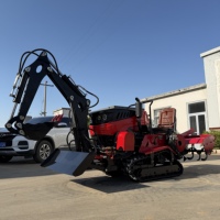Tractor de 35 HP con Sistema de Transmisión por Engranajes, Diésel Económico, Operación Estable y Confiable, Alta Productividad para Uso Agrícola y de Jardinería