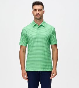 Camisas de golf para hombres Absorbe la humedad Manga corta Rendimiento Dry Fit Active Mens Polos - Product Image 4