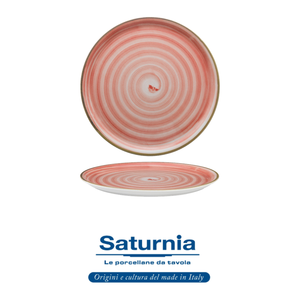 Plato para Pizza Saturnia Napoli Siviglia Ross, Diseño Digital Rojo Circense, 33 cm, Suministros para Restaurantes, Vajilla para Catering, Venta al por Mayor - Product Image 4
