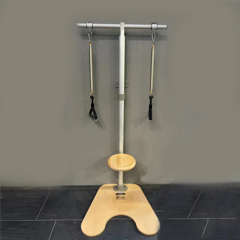 Studio commerciale portatile formazione durevole in legno regolabile pilates ped o pull