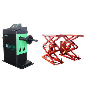 Machine d'alignement de roues 3D CHENTUO CT9911 économique avec alimentation 220V et vitesse d'équilibrage de 200 tr/min pour les ateliers de pneus - Product Image 1