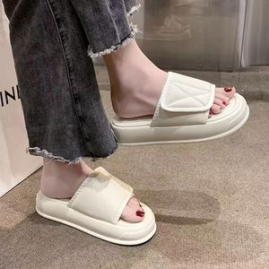 2024 nuovo per <span class=keywords><strong>Velcro</strong></span> antiscivolo pan di spagna sandali da spiaggia pigri e per <span class=keywords><strong>pantofole</strong></span> da <span class=keywords><strong>donna</strong></span> fondo spesso per <span class=keywords><strong>pantofole</strong></span> da indossare - Product Image 1