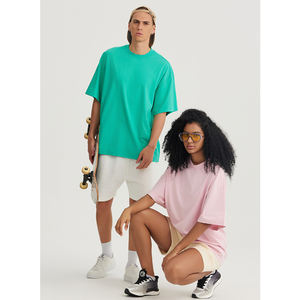 Cool Feeling Sorona Mint Mambo camiseta de gran tamaño suelta de manga corta logotipo impreso tela de punto de poliéster/algodón de moda - Product Image 2