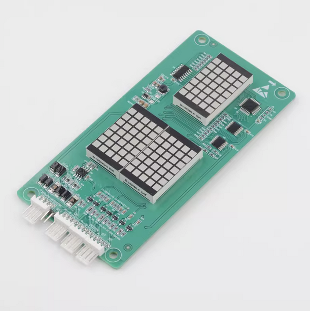 "Elevator Floor Indicator & Control Panel Display - 4.3 Inch Dot Matrix Screen, CE/ROHS, OEM Customization Available"