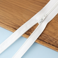 Fermetures éclair en nylon à verrouillage automatique, 40 cm, à glissière fixe, modèle HLDNZ-013, origine CN/GUA, pour pantalons, robes, jupes - Vente en gros usine