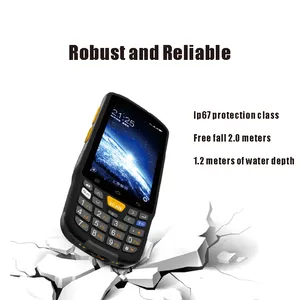 Rugged Industrial Pda Android 9 Inventory Mobile Handheld Terminal Barcode Scanner