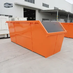 7 M Giao Thông Cam Dumpster Bin Merrell Chất Thải Bỏ Qua Thùng Không Có Cửa Bán Buôn