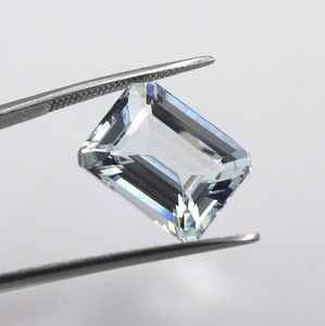 Aguamarina natural Octagon Cut Gemstone 11 Carat AA + Blue Anabiya Gems Africa Origin - Product Image 6