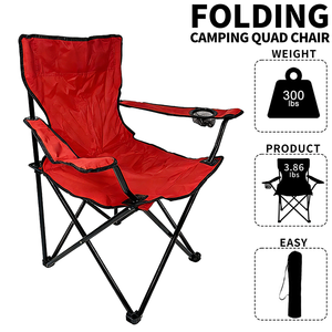<span class=keywords><strong>เก้าอี้</strong></span>สวนพับได้แบบพกพา ดีไซน์น้ำหนักเบา รับน้ำหนักได้ 150 กก. ผ้าอ๊อกซ์ฟอร์ดระบายอากาศได้ดี ทนทาน แห้งเร็ว สำหรับใช้งานกลางแจ้ง - Product Image 1