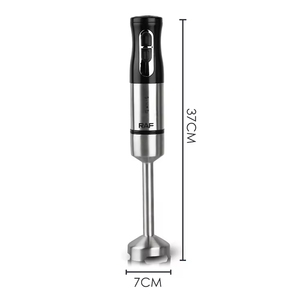Mixeur Plongeant Électrique en Acier Inoxydable avec Quatre Lames Puissantes Idéal pour les Smoothies, les Soupes et les Sauces - Product Image 4