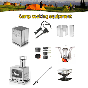 户外便携式2-3人野营煎锅套装烹饪用具 - Product Image 4