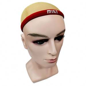 Toptan özel spor bisiklet koşu spor spor ter bandı bandı elastik silikon jakarlı baskılı Logo aksesuarları ile - Product Image 6