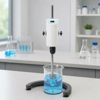 Agitateur numérique OLED 10L à commande de vitesse haute précision pour laboratoire, équipement de mélange pour réactions chimiques