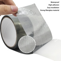 4X6 Label Termal Langsung Tembaga Foil Pita Poliester Pet Binding Gaffer Pita Pipa Plester Perbaikan Layar untuk Windows