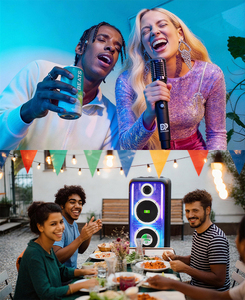 Altavoz LED RGB DP-2612 <span class=keywords><strong>de</strong></span> 60W con Control Remoto, Baterí<span class=keywords><strong>a</strong></span> Recargable, Soporte para Tarjeta TF y Conexión Inalámbrica - Product Image 6