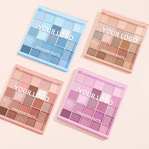 Fábrica profesional 25 <span class=keywords><strong>Multi</strong></span> colores Paleta de sombras de ojos Etiqueta privada Pigmento Brillo de larga duración Mate Sombra de ojos impermeable - Product Image 2