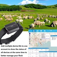 Dernière traqueur GPS TK935 4G LTE Geo Clôture pour la gestion des animaux Localisateur anti-perte pour moutons Camel Android App GSM GPRS