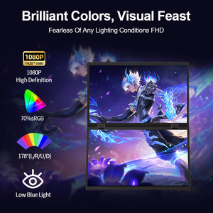 15.6 Inch 1080P Ips Extended Laptop <strong>Screen</strong> 60Hz Type-C Mini Folding Monitor 15.6 Inch Portable Monitor for Laptop - Product Image 3