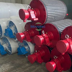 मोटरयुक्त पुली हेड ड्राइव ड्रम टेंशन मोड़ पुली स्टेनलेस स्टील और गोदामों के लिए कुल खदान सीमेंट उद्योग - Product Image 4