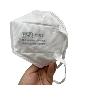 Masque facial jetable NEWLISON à prix avantageux, demi-masque KN95, 4 couches, protection professionnelle, masque respirateur, sangle d'oreille réglable, nez - Product Image 6